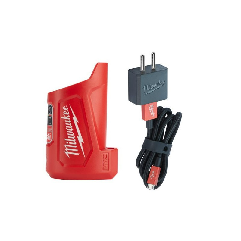 Chargeur blouson chauffant M12 Milwaukee